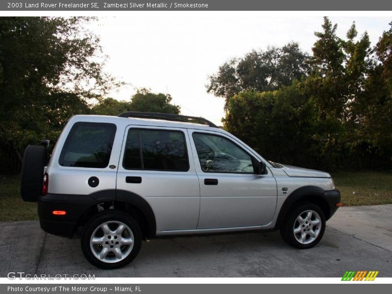Zambezi Silver Metallic / Smokestone 2003 Land Rover Freelander SE