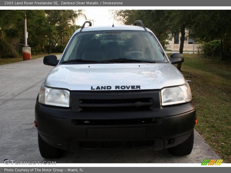 Zambezi Silver Metallic / Smokestone 2003 Land Rover Freelander SE