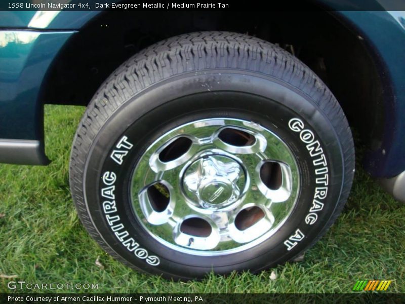 Dark Evergreen Metallic / Medium Prairie Tan 1998 Lincoln Navigator 4x4