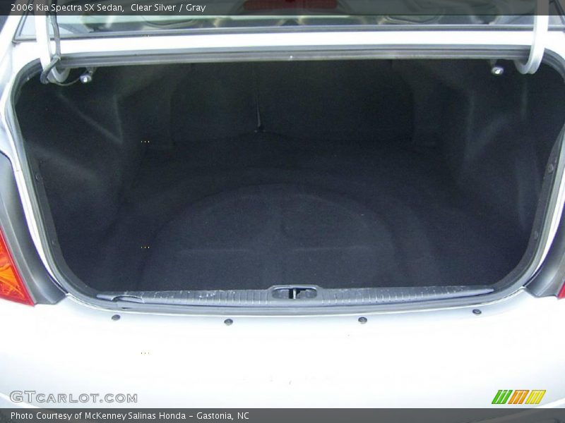 Clear Silver / Gray 2006 Kia Spectra SX Sedan