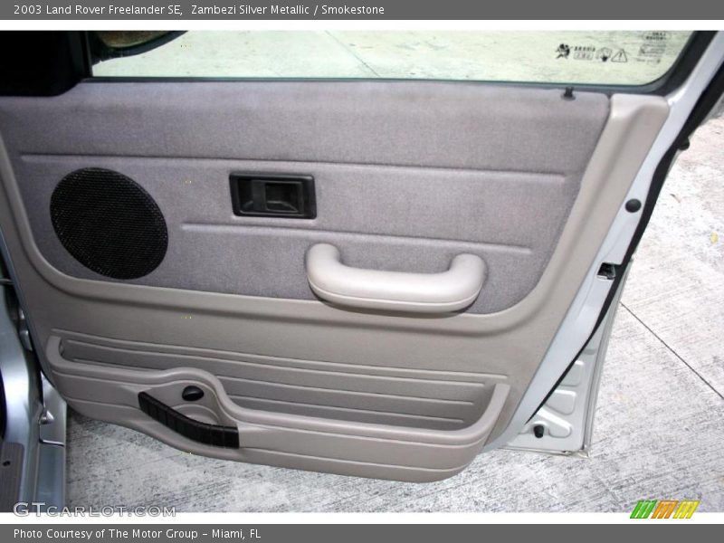 Zambezi Silver Metallic / Smokestone 2003 Land Rover Freelander SE