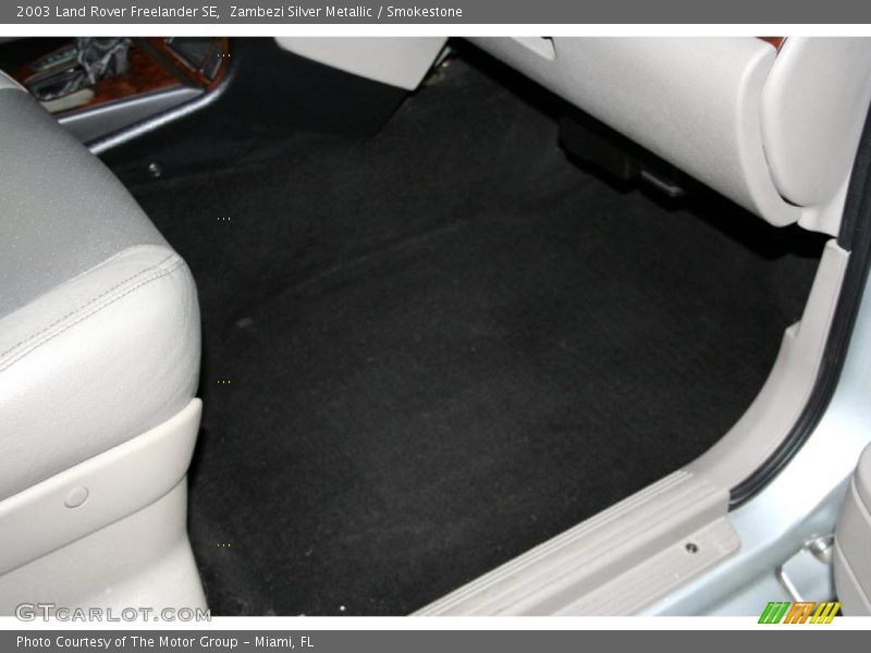 Zambezi Silver Metallic / Smokestone 2003 Land Rover Freelander SE