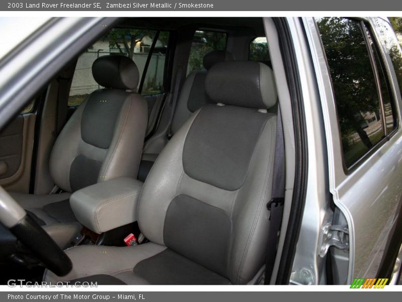 Zambezi Silver Metallic / Smokestone 2003 Land Rover Freelander SE