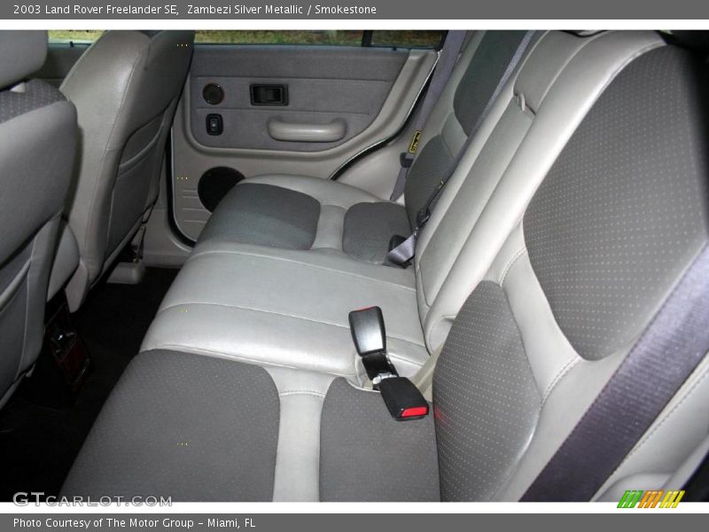Zambezi Silver Metallic / Smokestone 2003 Land Rover Freelander SE