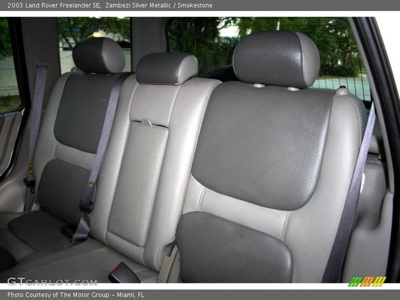 Zambezi Silver Metallic / Smokestone 2003 Land Rover Freelander SE