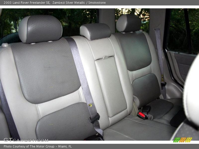 Zambezi Silver Metallic / Smokestone 2003 Land Rover Freelander SE