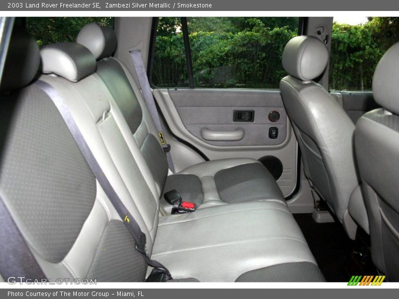 Zambezi Silver Metallic / Smokestone 2003 Land Rover Freelander SE