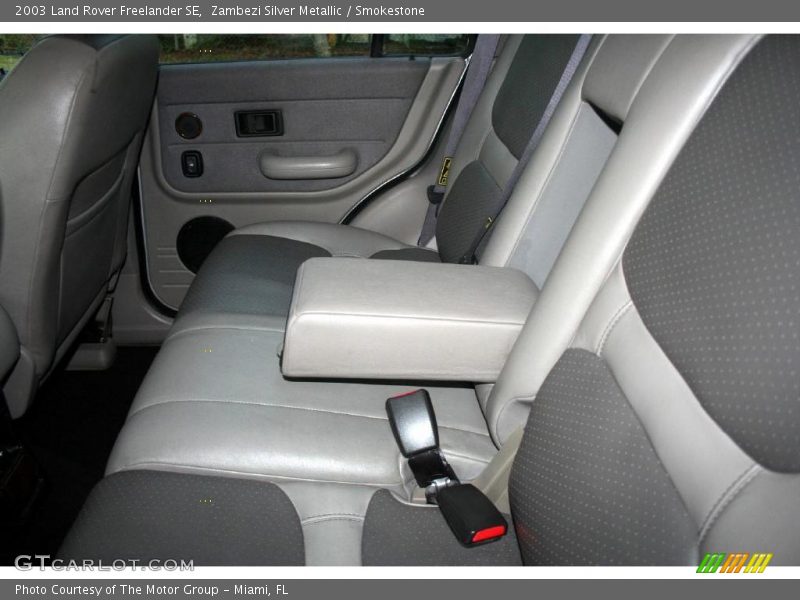 Zambezi Silver Metallic / Smokestone 2003 Land Rover Freelander SE