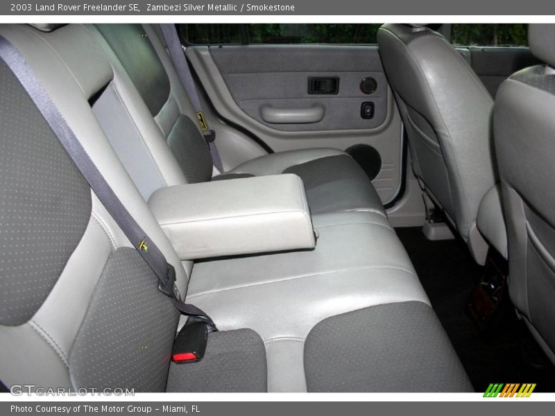 Zambezi Silver Metallic / Smokestone 2003 Land Rover Freelander SE