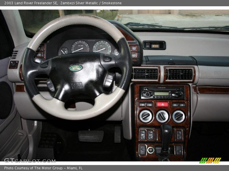 Zambezi Silver Metallic / Smokestone 2003 Land Rover Freelander SE