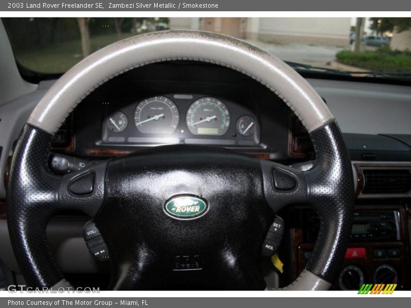 Zambezi Silver Metallic / Smokestone 2003 Land Rover Freelander SE