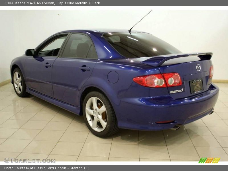 Lapis Blue Metallic / Black 2004 Mazda MAZDA6 i Sedan