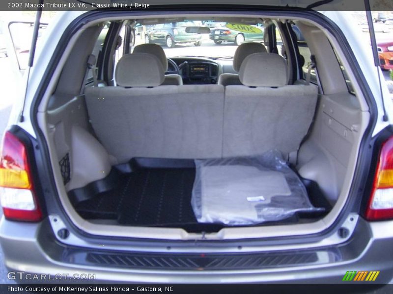 Classic White / Beige 2002 Mazda Tribute LX V6