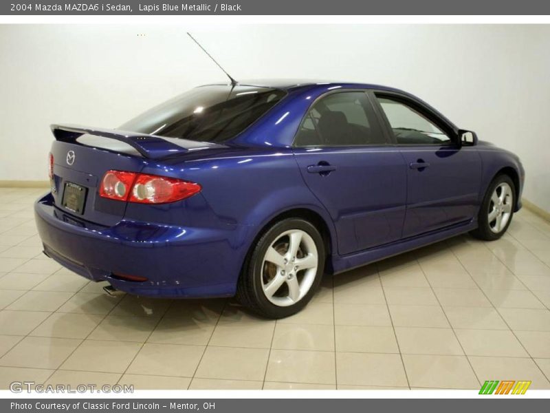 Lapis Blue Metallic / Black 2004 Mazda MAZDA6 i Sedan