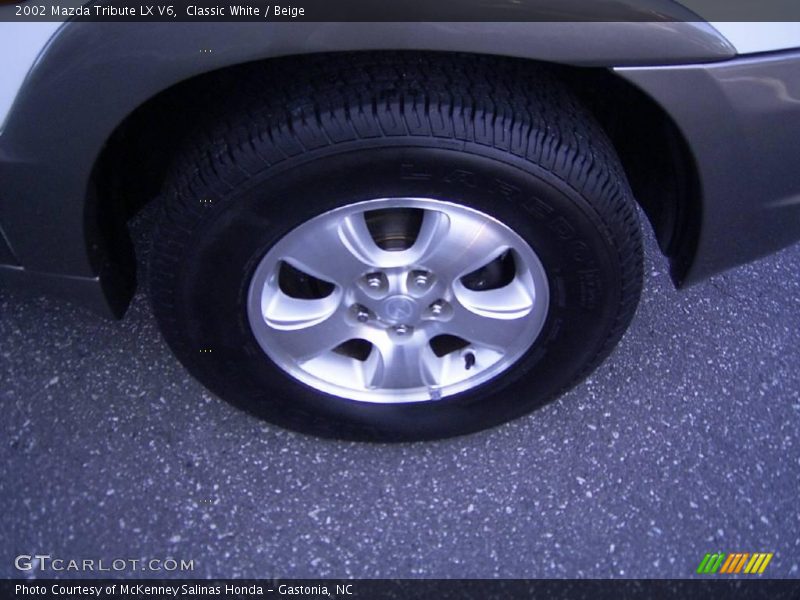 Classic White / Beige 2002 Mazda Tribute LX V6