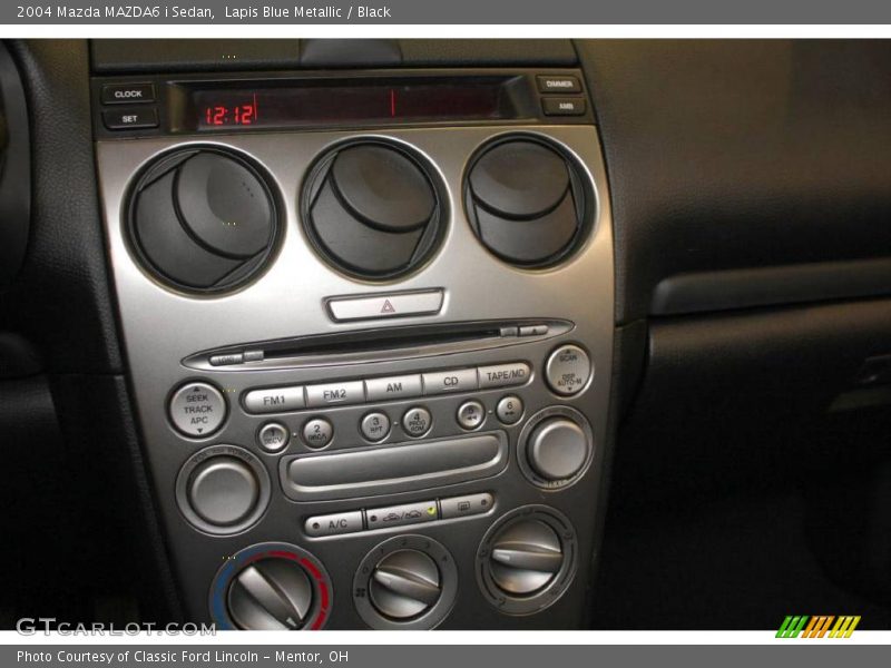 Lapis Blue Metallic / Black 2004 Mazda MAZDA6 i Sedan