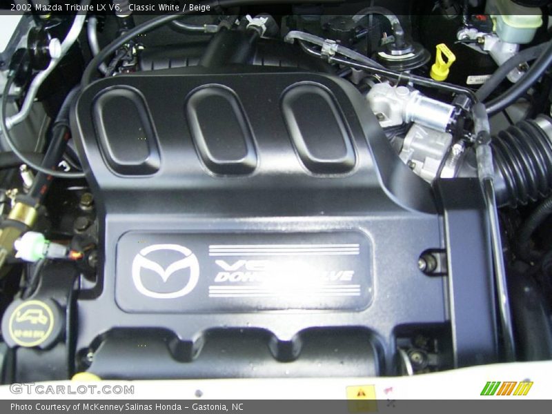 Classic White / Beige 2002 Mazda Tribute LX V6