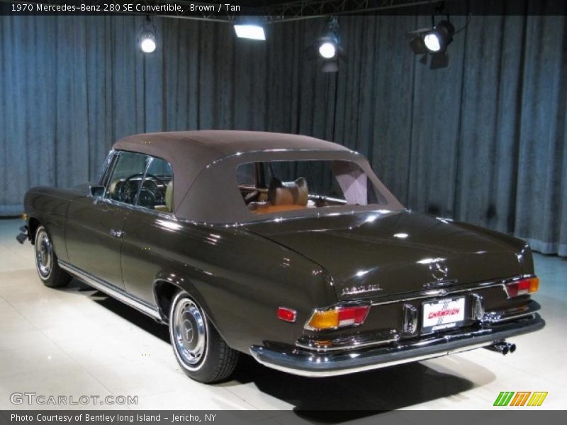 Brown / Tan 1970 Mercedes-Benz 280 SE Convertible