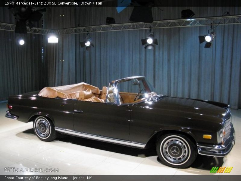 Brown / Tan 1970 Mercedes-Benz 280 SE Convertible