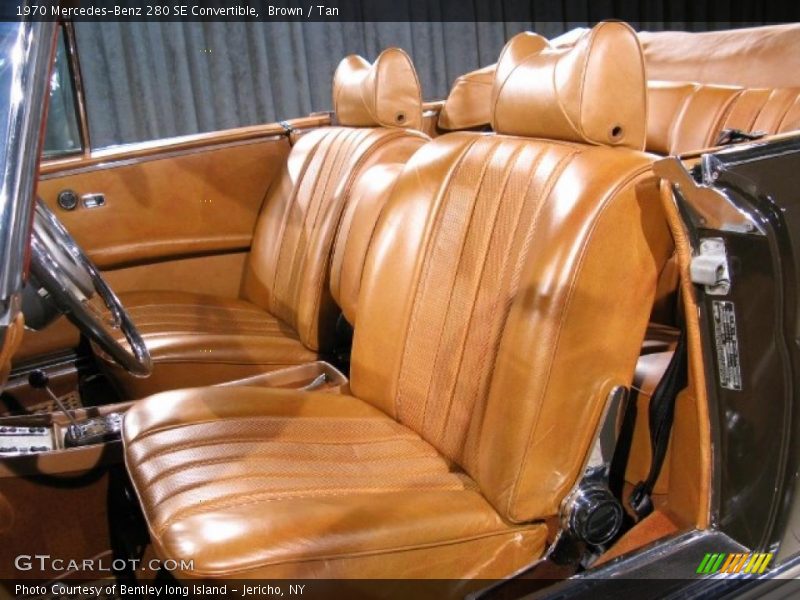 Brown / Tan 1970 Mercedes-Benz 280 SE Convertible