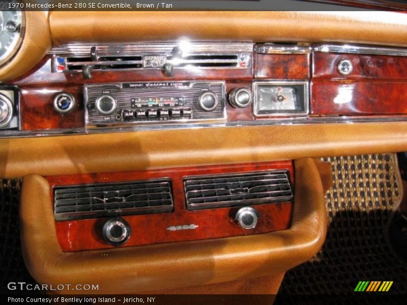 Brown / Tan 1970 Mercedes-Benz 280 SE Convertible