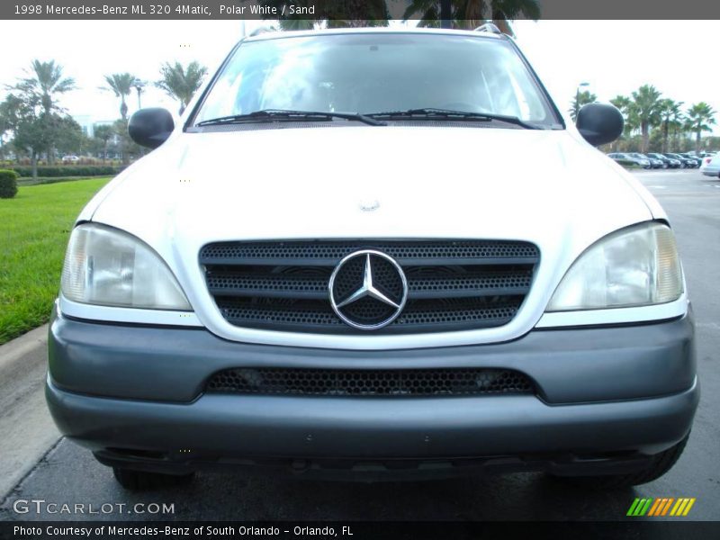 Polar White / Sand 1998 Mercedes-Benz ML 320 4Matic