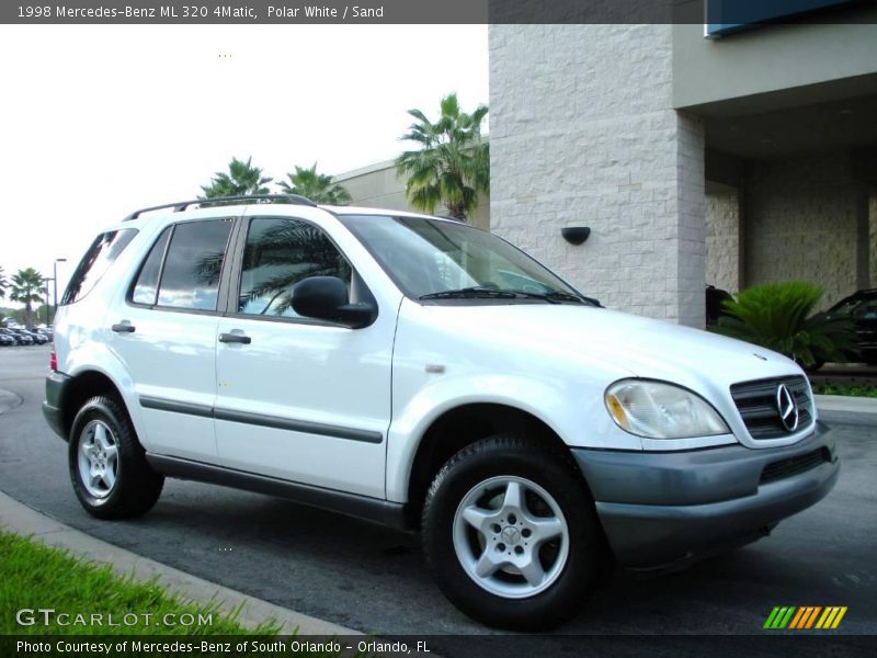 Polar White / Sand 1998 Mercedes-Benz ML 320 4Matic
