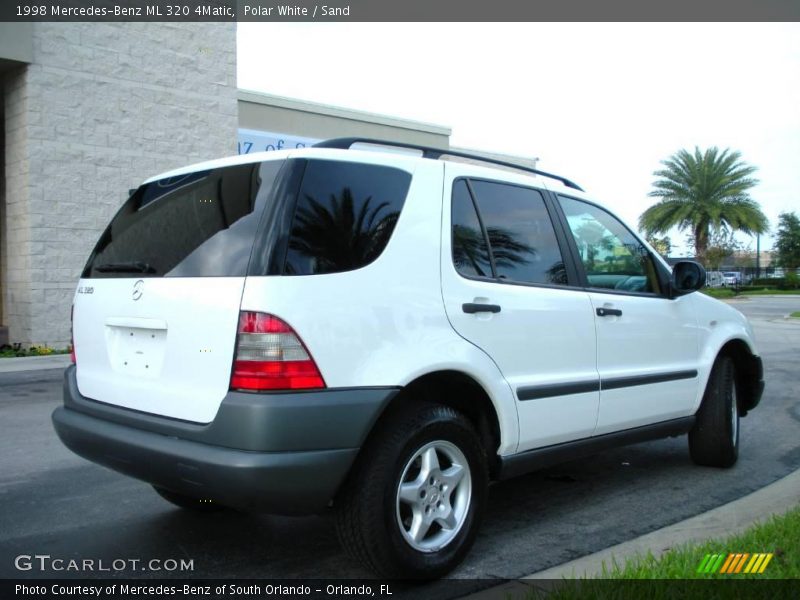 Polar White / Sand 1998 Mercedes-Benz ML 320 4Matic