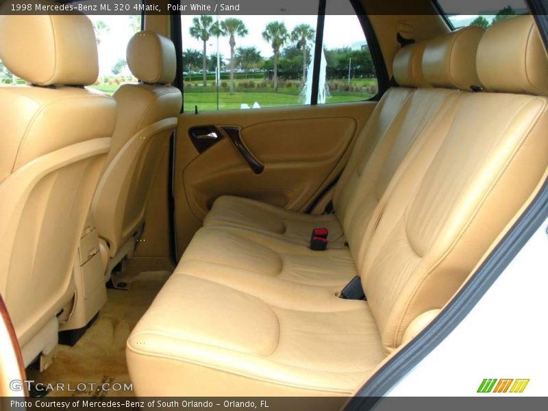 Polar White / Sand 1998 Mercedes-Benz ML 320 4Matic