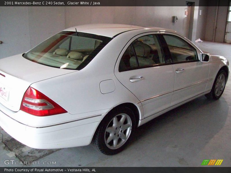 Glacier White / Java 2001 Mercedes-Benz C 240 Sedan