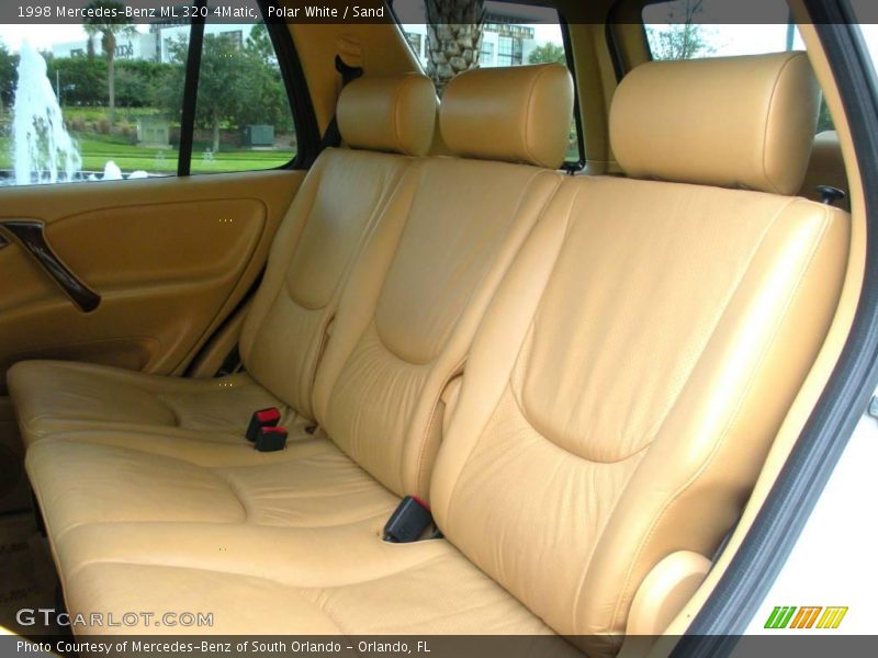 Polar White / Sand 1998 Mercedes-Benz ML 320 4Matic