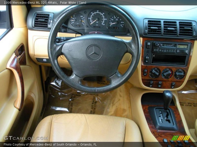 Polar White / Sand 1998 Mercedes-Benz ML 320 4Matic