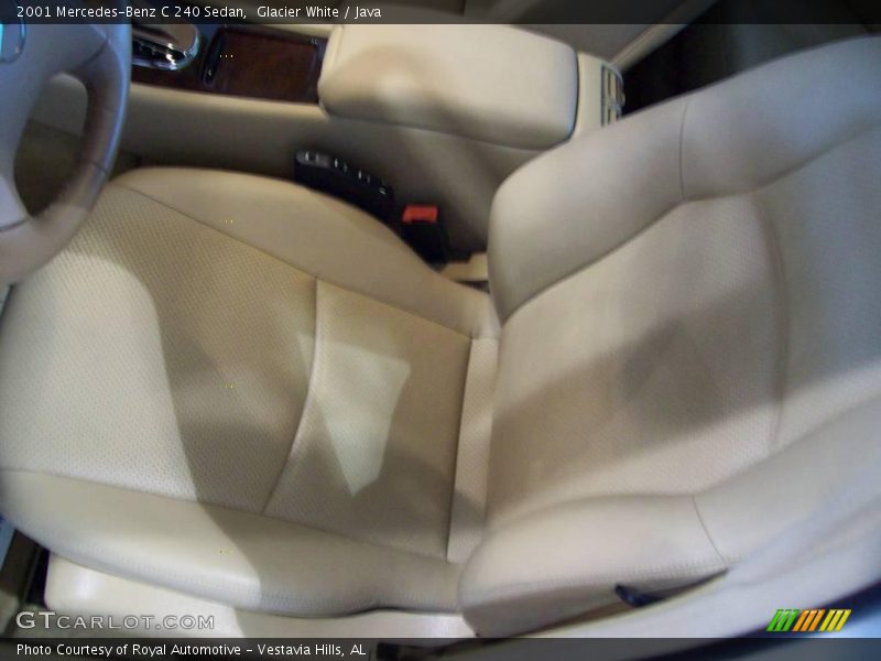 Glacier White / Java 2001 Mercedes-Benz C 240 Sedan