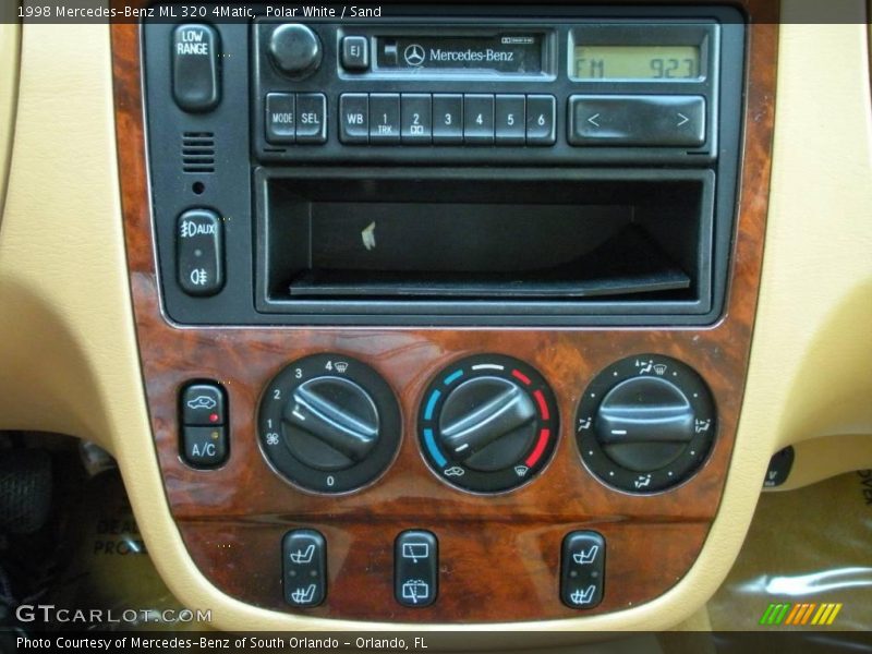 Polar White / Sand 1998 Mercedes-Benz ML 320 4Matic