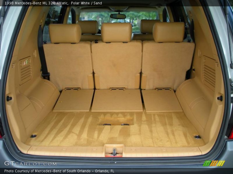 Polar White / Sand 1998 Mercedes-Benz ML 320 4Matic
