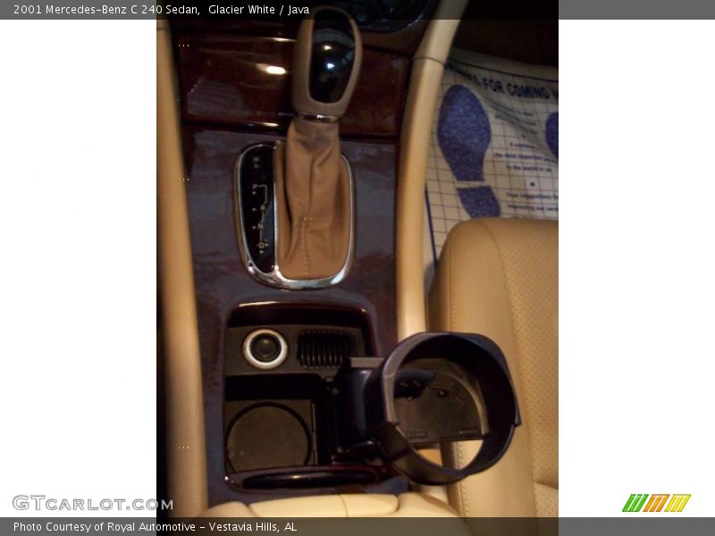 Glacier White / Java 2001 Mercedes-Benz C 240 Sedan