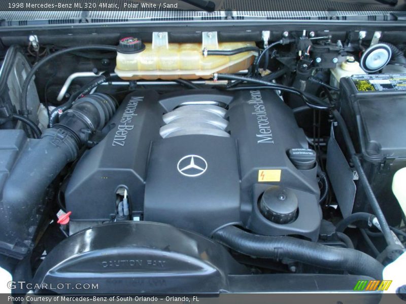 Polar White / Sand 1998 Mercedes-Benz ML 320 4Matic