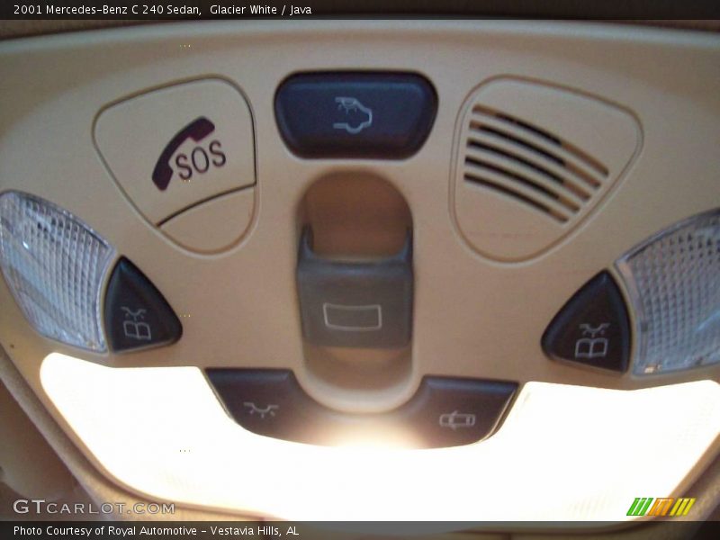 Glacier White / Java 2001 Mercedes-Benz C 240 Sedan