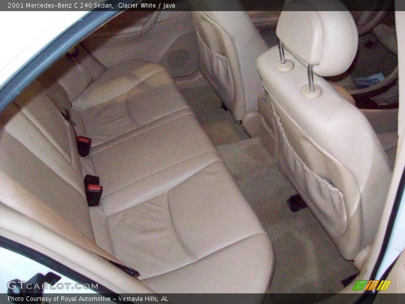 Glacier White / Java 2001 Mercedes-Benz C 240 Sedan