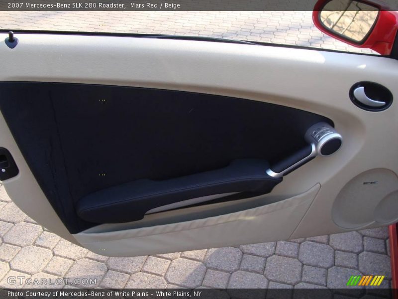 Mars Red / Beige 2007 Mercedes-Benz SLK 280 Roadster