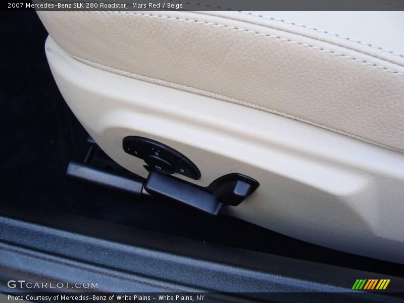Mars Red / Beige 2007 Mercedes-Benz SLK 280 Roadster