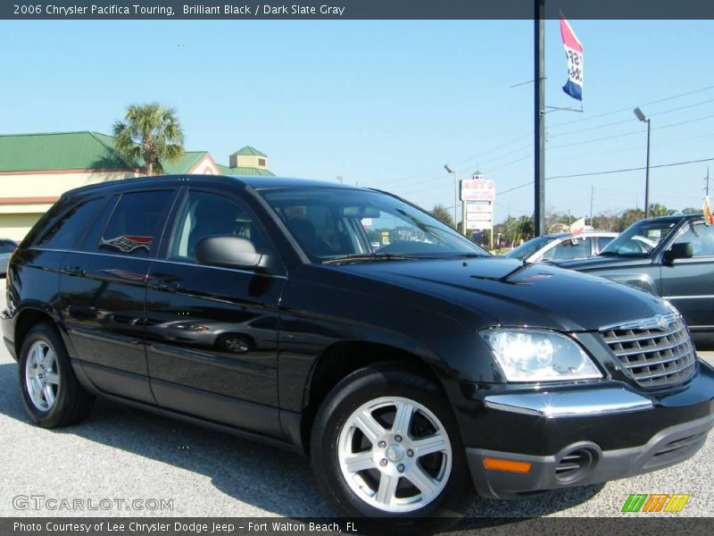 Brilliant Black / Dark Slate Gray 2006 Chrysler Pacifica Touring
