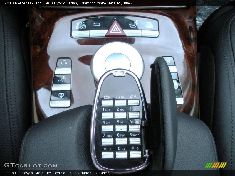 Diamond White Metallic / Black 2010 Mercedes-Benz S 400 Hybrid Sedan
