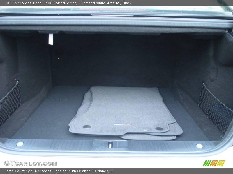 Diamond White Metallic / Black 2010 Mercedes-Benz S 400 Hybrid Sedan