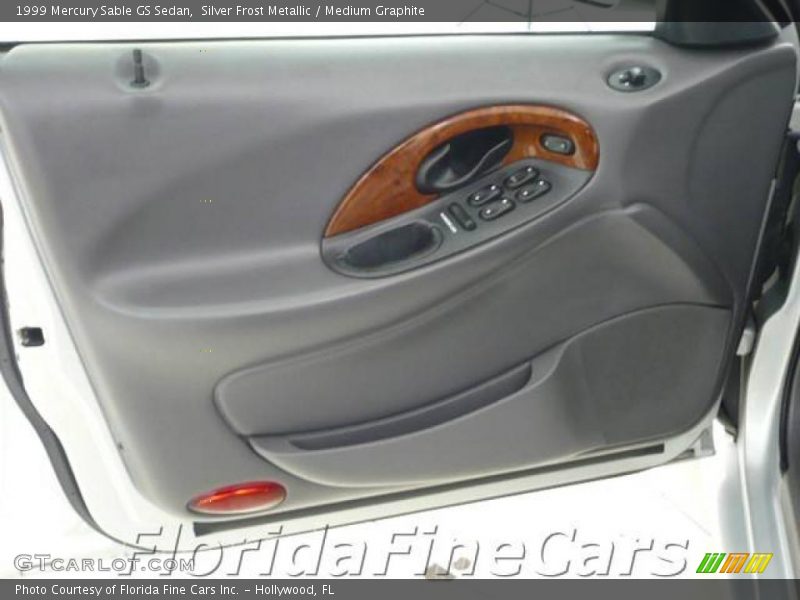 Silver Frost Metallic / Medium Graphite 1999 Mercury Sable GS Sedan