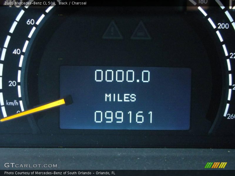 Black / Charcoal 2005 Mercedes-Benz CL 500