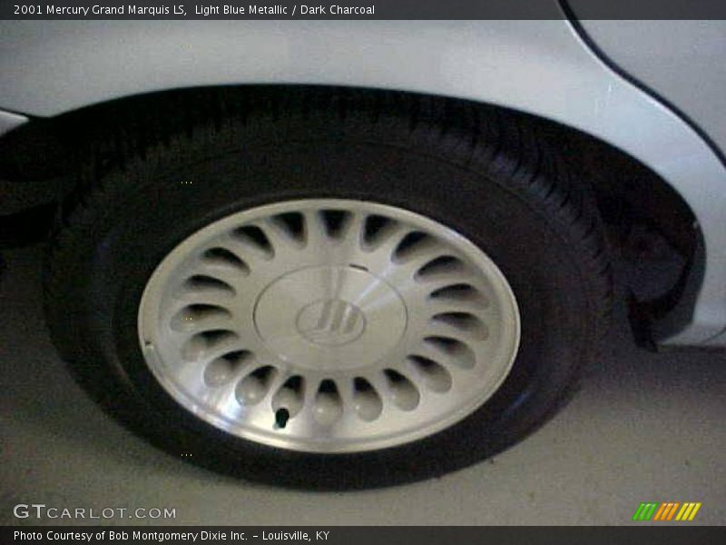 Light Blue Metallic / Dark Charcoal 2001 Mercury Grand Marquis LS