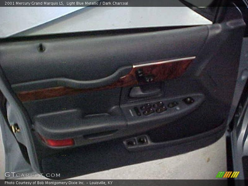 Light Blue Metallic / Dark Charcoal 2001 Mercury Grand Marquis LS