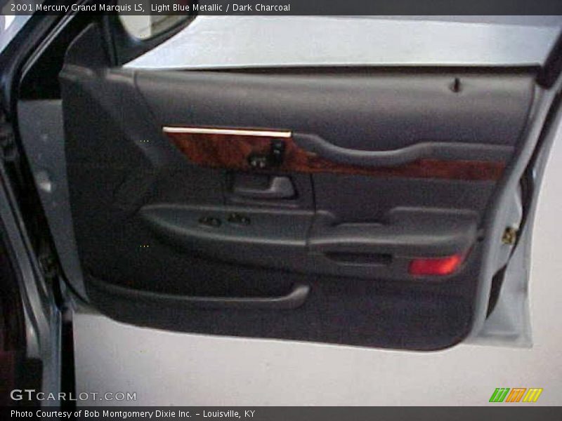 Light Blue Metallic / Dark Charcoal 2001 Mercury Grand Marquis LS