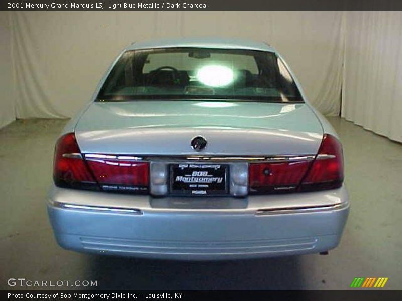 Light Blue Metallic / Dark Charcoal 2001 Mercury Grand Marquis LS